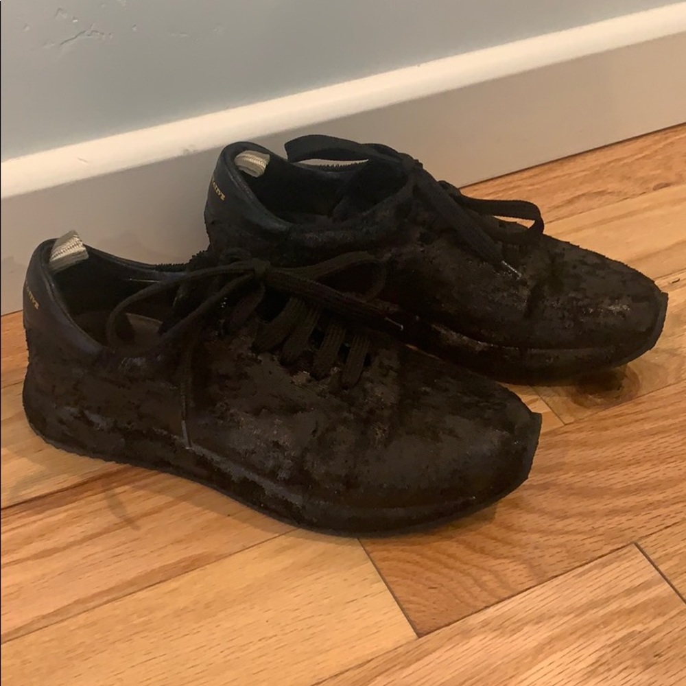 Officine Creative Black Sneakers